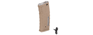 SG-17-T 350RD WAFFLED POLYMER M4/M16 HIGH CAPACITY AEG MAGAZINE (TAN) SG-17-T 350RD WAFFLED POLYMER M4/M16 HIGH CAPACITY AEG MAGAZINE (TAN)