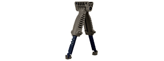 SG-25-G RAPID DEPLOY TACTICAL BIPOD FOREGRIP (OD) SG-25-G RAPID DEPLOY TACTICAL BIPOD FOREGRIP (OD)