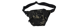 T2307-MB TACTICAL DUAL POCKET FANNY PACK (CAMO BLACK) T2307-MB TACTICAL DUAL POCKET FANNY PACK (CAMO BLACK)