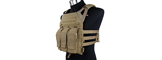T2423CB VERSATILE LIGHT SCOUT AIRSOFT PLATE CARRIER (COYOTE BROWN) T2423CB VERSATILE LIGHT SCOUT AIRSOFT PLATE CARRIER (COYOTE BROWN)