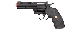 TSD UHC AIRSOFT SPRING REVOLVER W/ 4" BARREL (BLACK) TSD UHC AIRSOFT SPRING REVOLVER W/ 4" BARREL (BLACK)
