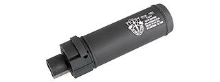 ATLAS CUSTOM WORKS FULL METAL SOCOM QD SILENCER TYPE A [MINI] (BLACK)