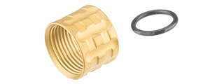 ATLAS CUSTOM WORKS THREAD ADAPTOR / PROTECTOR (GOLD) ATLAS CUSTOM WORKS THREAD ADAPTOR / PROTECTOR (GOLD)