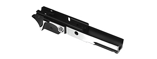 AIRSOFT MASTERPIECE SV 3.9 ALUMINUM FRAME W/ TACTICAL RAIL (BLACK/SILVER) AIRSOFT MASTERPIECE SV 3.9 ALUMINUM FRAME W/ TACTICAL RAIL (BLACK/SILVER)