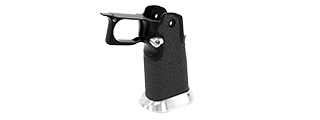 AIRSOFT MASTERPIECE ALUMINUM GRIP FOR HI-CAPA TYPE 6 (INFINITY GRIP TAPE VERSION B (BLACK) AIRSOFT MASTERPIECE ALUMINUM GRIP FOR HI-CAPA TYPE 6 (INFINITY GRIP TAPE VERSION B (BLACK)