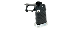 AIRSOFT MASTERPIECE ALUMINUM GRIP FOR HI-CAPA AIRSOFT PISTOLS TYPE 9 (BLACK) AIRSOFT MASTERPIECE ALUMINUM GRIP FOR HI-CAPA AIRSOFT PISTOLS TYPE 9 (BLACK)