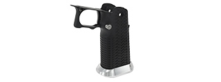 AIRSOFT MASTERPIECE ALUMINUM GRIP FOR HI-CAPA AIRSOFT PISTOLS TYPE 11 (BLACK) AIRSOFT MASTERPIECE ALUMINUM GRIP FOR HI-CAPA AIRSOFT PISTOLS TYPE 11 (BLACK)