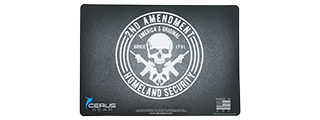 CERUS GEAR 2ND AMENDMENT HOMELAND SECURITY PROMAT PISTOL MAT (BLACK) CERUS GEAR 2ND AMENDMENT HOMELAND SECURITY PROMAT PISTOL MAT (BLACK)