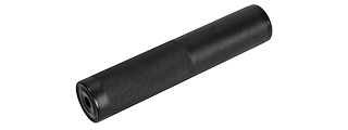 WellFire G11 Airsoft 7.2" Mock Suppressor Barrel Extension [14mm CCW] (BLACK)