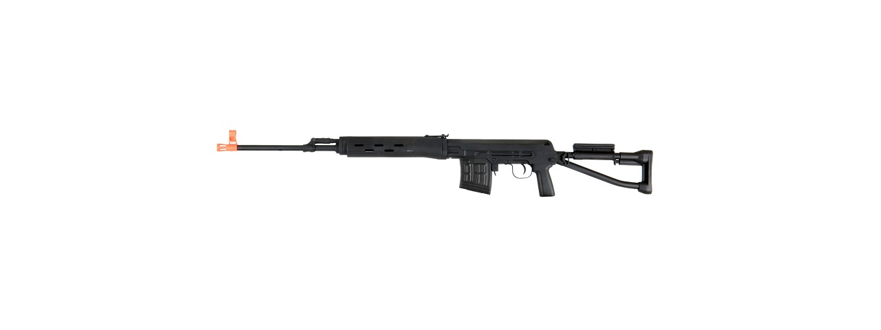 A&K Airsoft SVD S Bolt Action Rifle w/ Folding Stock (Black)