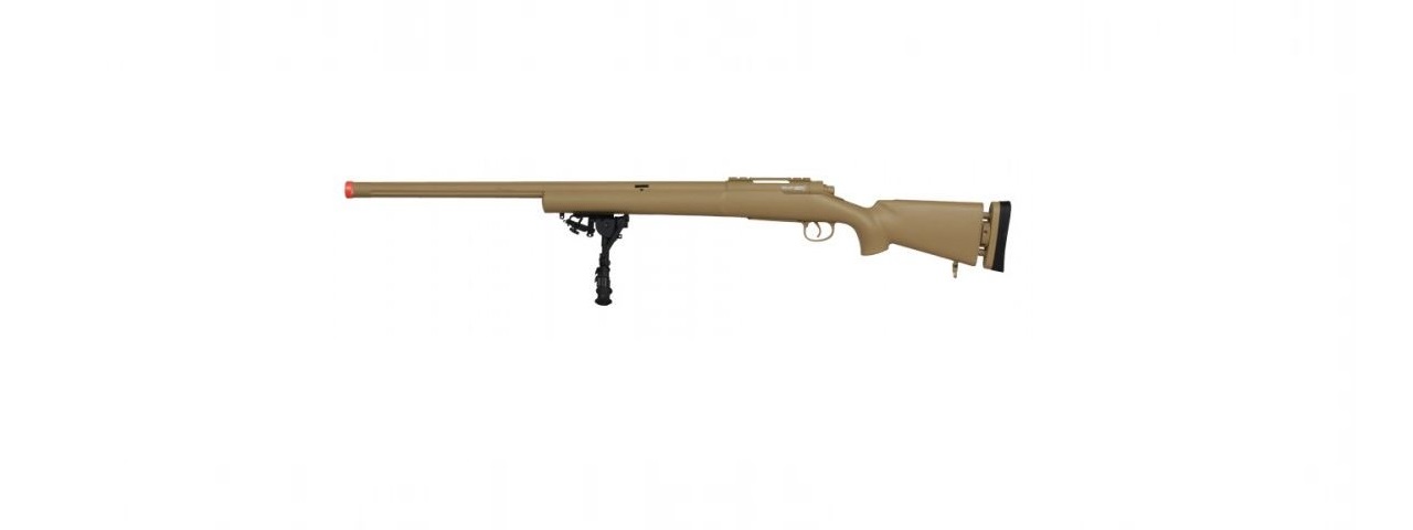 ECHO 1 M28 BOLT ACTION SNIPER RIFLE W/ BIPOD (TAN) ECHO 1 M28 BOLT ACTION SNIPER RIFLE W/ BIPOD (TAN)