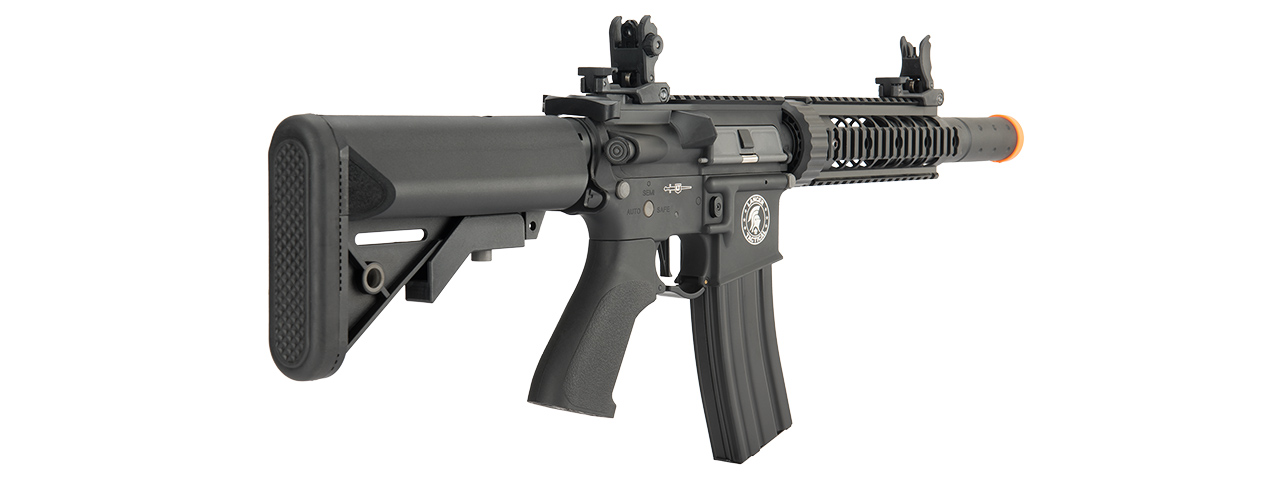 Lancer Tactical Proline Gen 2 M4 SD Carbine Airsoft AEG Rifle (Color: Black)