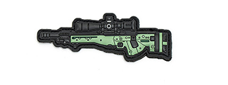 APRILLA DESIGN PVC IFF HOOK AND LOOP MODERN WARFARE SERIES PATCH (GUN: AI AE OD GREEN)