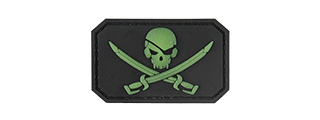 G-FORCE GLOW IN THE DARK PIRATE MORALE PATCH