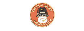 G-FORCE TACTICAL BEARD OWNERS CLUB PVC PATCH