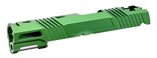 Airsoft Masterpiece EDGE Custom "AQUA" Standard Slide for Hi-Capa/1911 5.1 (GREEN) Airsoft Masterpiece EDGE Custom "AQUA" Standard Slide for Hi-Capa/1911 5.1 (GREEN)
