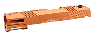 Airsoft Masterpiece EDGE Custom "AQUA" Standard Slide for Hi-Capa/1911 5.1 (ORANGE) Airsoft Masterpiece EDGE Custom "AQUA" Standard Slide for Hi-Capa/1911 5.1 (ORANGE)