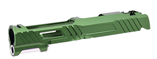 Airsoft Masterpiece Custom "HAWK" Standard Slide for Hi-Capa/1911 5.1 (GREEN) Airsoft Masterpiece Custom "HAWK" Standard Slide for Hi-Capa/1911 5.1 (GREEN)