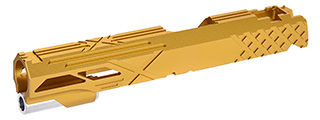 Airsoft Masterpiece Custom "X" Standard Slide for Hi-Capa/1911 5.1 (GOLD) Airsoft Masterpiece Custom "X" Standard Slide for Hi-Capa/1911 5.1 (GOLD)