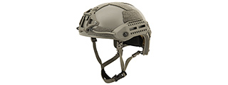 Lancer Tactical MT Type Tactical Airsoft Helmet w/ Accessory Rail (FOLIAGE GREEN) Lancer Tactical MT Type Tactical Airsoft Helmet w/ Accessory Rail (FOLIAGE GREEN)