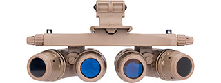 Lancer Tactical Dummy AN / AVS10 NVG Night Vision Goggles (TAN) Lancer Tactical Dummy AN / AVS10 NVG Night Vision Goggles (TAN)