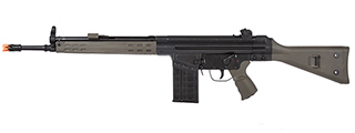 LCT LC-3A3 Full Size AEG Airsoft Rifle with Slim Handguard (Color: Black & OD Green)