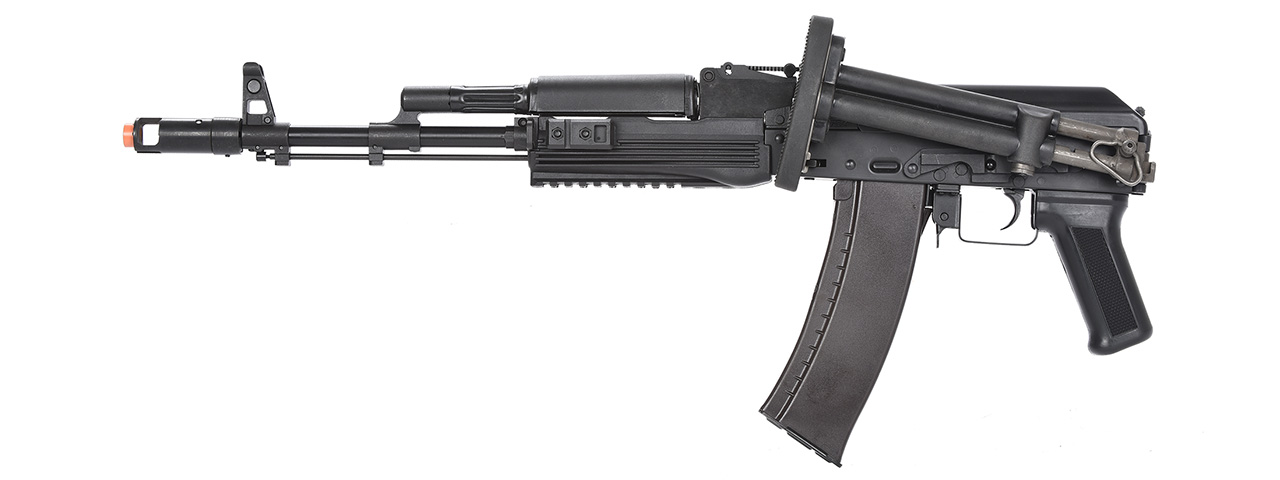 LCT Airsoft STK-74 Tactical AK AEG Rifle (Black)