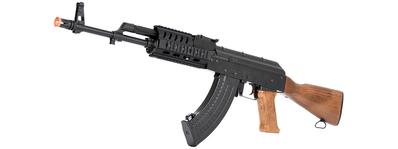 LCT Airsoft TX-63 / AK-63 RIS AEG Rifle (Real Wood) - Click Image to Close