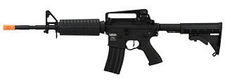 Lancer Tactical M4A1 LT-06 Carbine ProLine Series Airsoft AEG [LOW FPS] (BLACK)