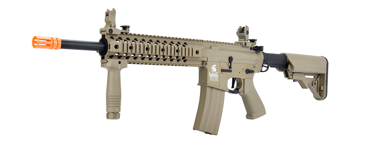 Lancer Tactical LT-12 Hybrid Gen 2 M4 EVO Airsoft AEG Rifle [HIGH FPS] (TAN)