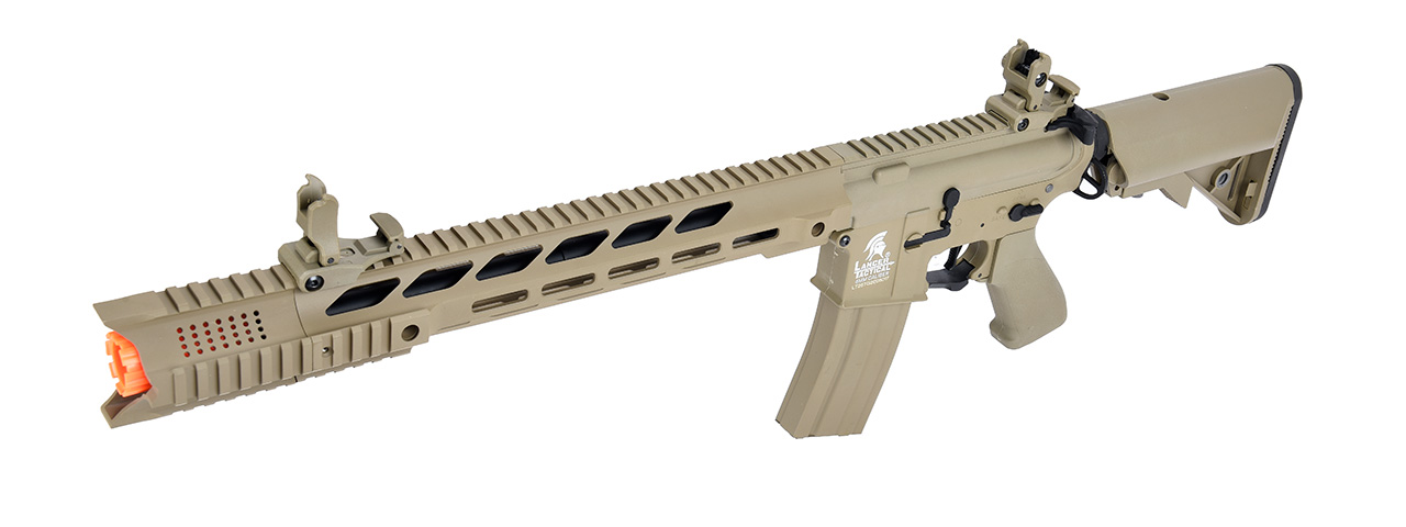 Lancer Tactical Hybrid Gen 2 SPR Interceptor Airsoft AEG Rifle (Color: Tan)