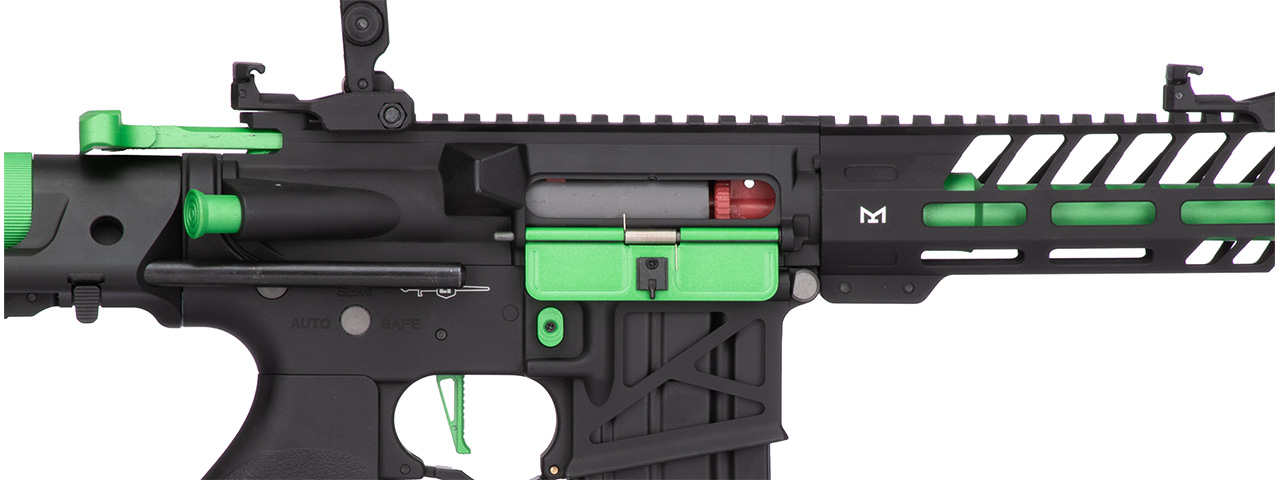 Lancer Tactical ProLine NEEDLETAIL PDW Skeleton AEG [Low FPS] (BLACK/GREEN)