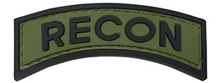G-Force Recon Arch PVC Morale Patch (OD/BLACK)