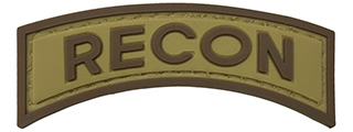 G-Force Recon Arch PVC Morale Patch (TAN/BROWN)
