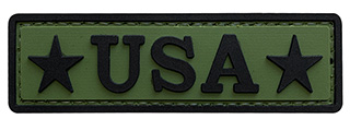 G-Force USA PVC Morale Patch (GREEN)