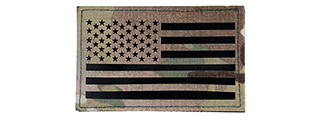 American Flag Embroidered Morale Patch (MULTICAM) American Flag Embroidered Morale Patch (MULTICAM)