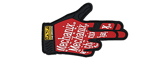 G-Force Mechanix PVC Morale Patch (RED / BLACK) G-Force Mechanix PVC Morale Patch (RED / BLACK)