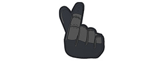 G-Force Love You Gloves PVC Morale Patch (GRAY) G-Force Love You Gloves PVC Morale Patch (GRAY)