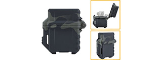 WST Tactical Lighter Case for Zippo Lighters (Black Camo)