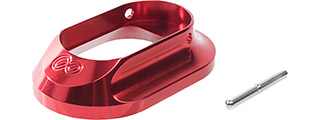 Airsoft Masterpiece Hugh Infinity Magwell for Aluminum Grip for Tokyo Marui Hi-Capa (Red) Airsoft Masterpiece Hugh Infinity Magwell for Aluminum Grip for Tokyo Marui Hi-Capa (Red)