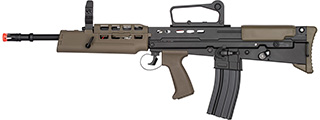 ICS ProLine L85A2 Airsoft AEG Rifle (Black & OD Green)
