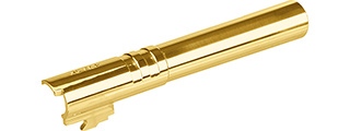 Stainless Steel Threaded Outer Barrel for 5.1 Hi-Capa Pistols (Gold) Stainless Steel Threaded Outer Barrel for 5.1 Hi-Capa Pistols (Gold)