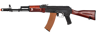 Double Bell AK74N AEG Airsoft Rifle [Type B] (BLACK / WOOD)