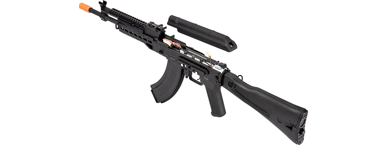Double Bell AK-74M Airsoft AEG Rifle w/ KeyMod Handguard (BLACK)
