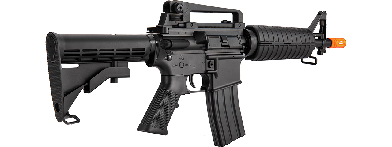 Double Bell M4 CQB AEG Airsoft Rifle w/ Metal Gearbox [Polymer Body] (BLACK)