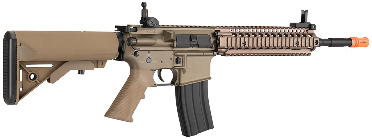 Double Bell MK18 9.5" AEG Full Metal Airsoft Rifle (TAN) - Click Image to Close