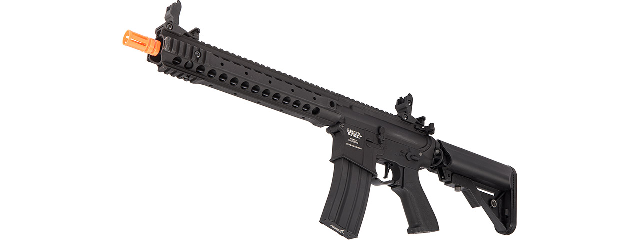 Lancer Tactical LT-24 ProLine Series 12" M4 AEG Rifle [High FPS] (Black)