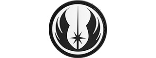 Jedi Order Symbol PVC Morale Patch (Black)