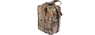 Lancer Tactical Admin Pouch w/ Molle (Color: Camo)