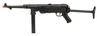 AGM M40P WWII Full Metal Machine Pistol AEG (Color: Black / Faux Wood)